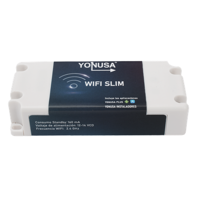 Módulo Wi-Fi para Cerco Eléctrico / Control Remoto vía App / IP55 Exterior / 2.4 GHz / Relay 1 Salida / -30°C a 60°C