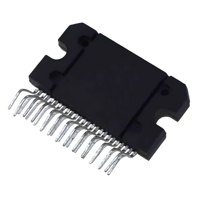 Amplificador de Audio Clase AB / 4 Canales / 35W x 4 @ 4Ω / 8V-18V / Multiwatt-25