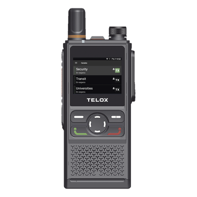 Kit Radio PoC / IP67 / Doble SIM LTE Global / Batería 4000 mAh / Audio 3W / Pantalla 2″