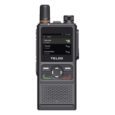 Radio PoC 4G LTE / Doble SIM / IP67 / Audio 3 W / Batería 4000 mAh / Pantalla 2 Pulgadas / Botones Físicos Profesionales