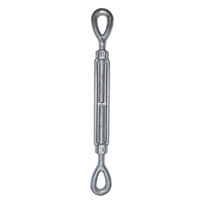 Tensor Ojo-Ojo / Acero Forjado / Galvanizado en Caliente / Carga 3500 lbs / Carrera 12 in (304.8 mm)