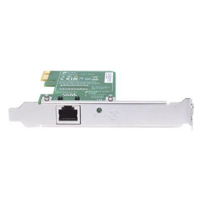 Adaptador de Red / PCI Express 32-bit / Gigabit Ethernet RJ45 / Wake-on-LAN / Full-Duplex / Windows 11/10/8.1/7