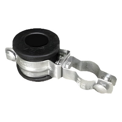Aislador para Bajada de Cable / Separación 4-5 cm / Calibre 250 kcm / Cuerpo Galvanizado / Neopreno / 1.5 m entre Aisladores