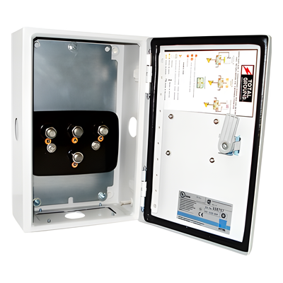 Acoplador de Impedancias / 1500 A / Gabinete Calibre 18 / Conexión 1/2′ / Acero ASTM-A653