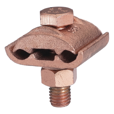 Conector Cable a Superficie Plana o Barra / Calibre 2/0 AWG a 250 KCMIL / Aleación de Cobre / Enterramiento Directo