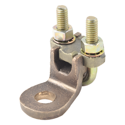 Conector de Bornes / 1/2″ / Calibre 1/0 AWG a 250 KCM / Bronce / Sin Soldadura / Acero Tropicalizado