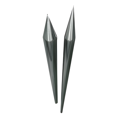 Punta Pararrayos / Cobre Cromado / 60 cm (1.97 ft) / 5/8 pulg / 5/16 pulg