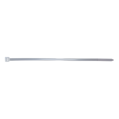 Cincho de nylon / 4.8mm x 190mm / 0.16ft x 0.62ft / 100 piezas / Nylon 66 / UL 94 V-2 / ASTM B-117