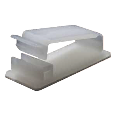 Clip Organizador de Cables / Auto-Adherible / 5 Unidades / Soporte 8.0 mm (6 AWG) / Carga 250 g (0.551 lb) / -5°C a 65°C (23°F a 149°F)