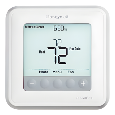 Termostato Programable / Bomba de Calor 2 Calor/1 Frío / Convencional 1 Calor/1 Frío / Pantalla 5.44 in² / Montaje UWP