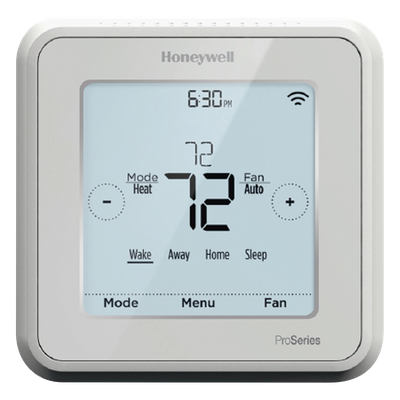 Termostato Z-Wave Plus / hasta 3H/2C bomba de calor o 2H/2C convencional / batería AA o 24 Vca / app y hub Z-Wave