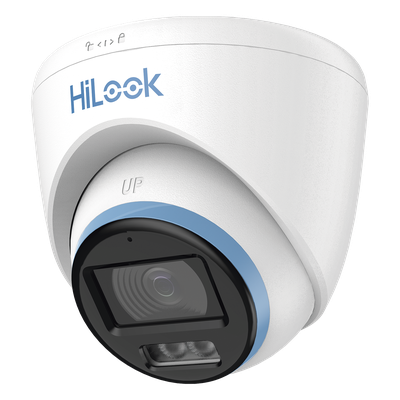 Cámara Turret TurboHD / 3K 5 Megapixel / Dual Light 40 m (131.2 ft) / Lente 3.6 mm / Micrófono Integrado / IP67 / TVI-AHD-CVI-CVBS
