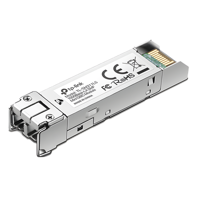 Transceptor mini-GBIC SFP / Duplex Monomodo 1GBase / 10 km / 32.8 pies / Conector LC