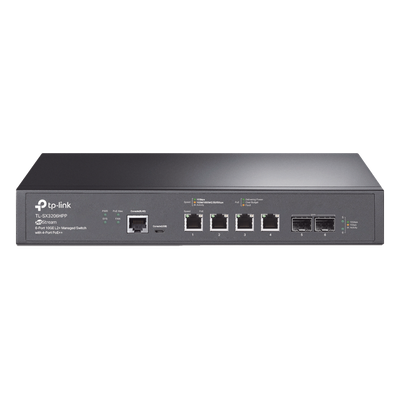Switch L2+ PoE++ / 6 Puertos 10G / 4 Puertos Multi-Gigabit 1G/2.5G/5G/10G PoE++ / 2 Puertos SFP+ 10G / Presupuesto PoE 200W / Rendimiento 120 Gbps