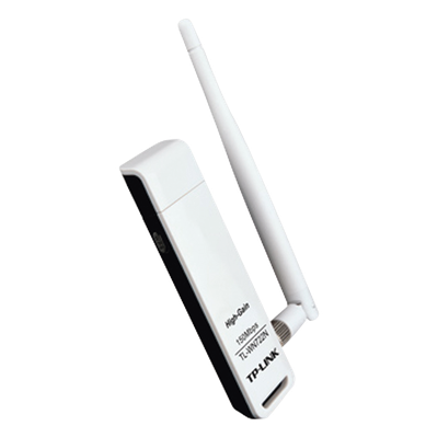 Adaptador USB Wi-Fi / 150 Mbps / 2.4 GHz / Antena Desmontable 4 dBi / USB 2.0