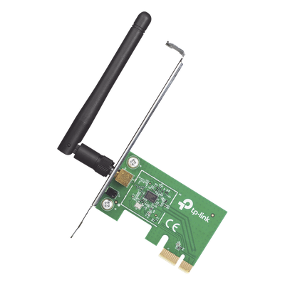 Adaptador Inalámbrico PCI Express / 150 Mbps / Banda 2.4 GHz / Antena Desmontable 2 dBi / IEEE 802.11n/g/b