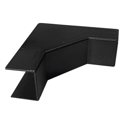 Esquinero Interior / PVC Autoxtinguible / Para Canaleta TMK-1720-N-CC / Color Negro