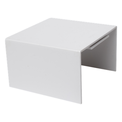 Pieza de Unión para Canaleta / PVC Autoextinguible / Color Blanco / Longitud 2.5 m (8.2 ft) / Resistente a UV y Humedad / -5°C a +65°C