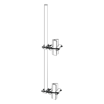 Mástil de Montaje Lateral / 1.9″ (48.26 mm) / 6′ (1.82 m) / Acero Galvanizado / Torres Super Titan Secciones 1-21