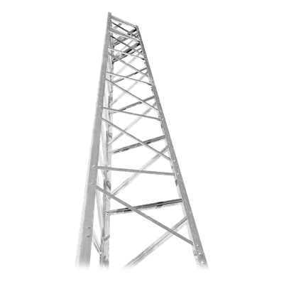 Torre Autosoportada / 64 ft (19.5 m) / Titan T200 / Galvanizada / Piernas Acanaladas / Incluye Anclaje