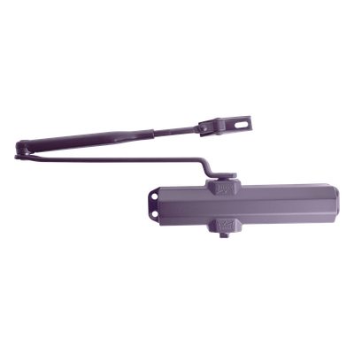 Cierrapuertas Mecánico / Fuerza Ajustable 4 / Puertas 850 a 1100 mm / Hasta 80 kg / Certificación UL / Brazo Retenedor Opcional