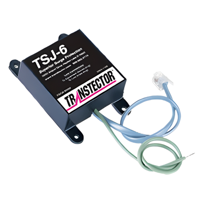 Protector de Línea Telefónica / SASD / RJ-11 / 160V / Bidireccional / <5ns / 2.2 x 2.2 x 0.89 in