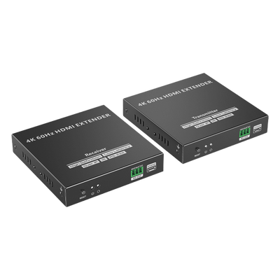 Extensor HDMI / 4K @60Hz / 120 m (393.7 ft) / HDMI 2.0 / HDCP 2.2 / IR Bidireccional / Loop Out