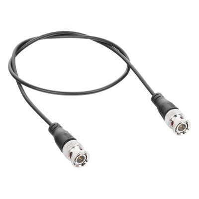 Cable Coaxial Armado BNC / 2.2 m (7.22 ft) / RG142 / 50 Ω / 450 MHz / Optimizado 4K / Interior