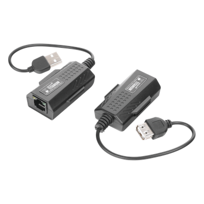 Extensor USB / USB 2.0 / Hasta 50 m (164 ft) / UTP Cat 5/5e/6 / Plug & Play / Sin Alimentación Externa
