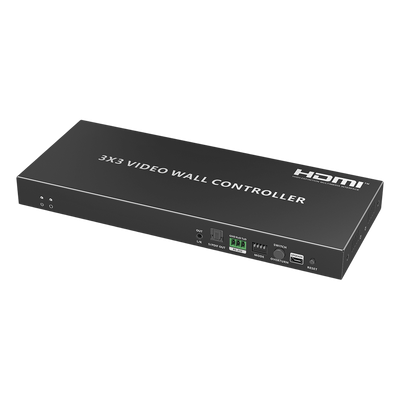 Controlador de Video Wall / 1x HDMI 2.0 In / 9x HDMI Out / 3×3 / 4K60Hz / HDCP 2.2