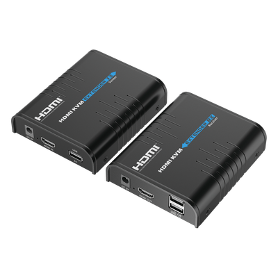 Extensor KVM HDMI / 1080p @ 60 Hz / 120 m (393.7 ft) / 1 a 253 Receptores / Red Gigabit / USB HID / Audio PCM