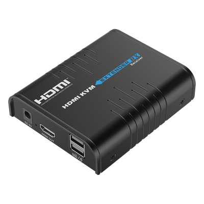 Receptor KVM IP / 1080P @ 60 Hz / Extensión HDMI 120 m (393.7 ft) / Red Gigabit / 253 Receptores / USB Remoto / STP-UTP CAT6-CAT6A