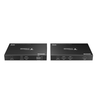Extensor KVM HDMI / 4K @ 60 Hz / 70 m (229.7 ft) / Cat 6/6a/7 / USB / HDR10 / Salida Loop / S/PDIF / Uso 24/7