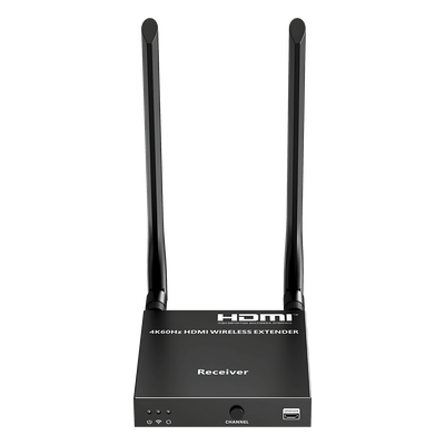 Receptor Inalámbrico HDMI / 4K@60Hz 4096×2160 / Tecnología ipcolor STREAM / Banda 5G 5.18-5.24 GHz / Alcance 50 m (164 ft) / 1 a 4 Conexiones Simultáneas