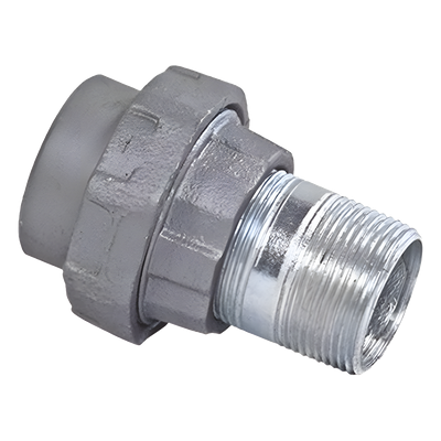 Tuerca Unión Macho-Hembra / 1/2″ (12.7 mm) / Aluminio Diecast / NPT Conduit Rígido / IK09 / Clase I, II, III / NEMA 4, 4X, 7, 9