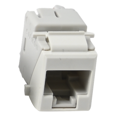 Jack Keystone Cat6A UTP / Terminación T568A/B / Rango -10°C a 60°C / UL 94 V-0 / Conductores 24-22 AWG