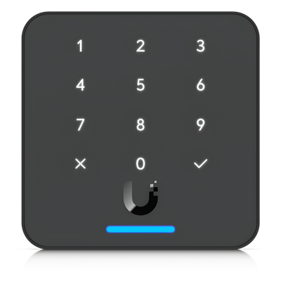 Lector de Acceso IP / Teclado Capacitivo 12 Botones / NFC 13.56 MHz / BLE 4.1 / PoE / IP55