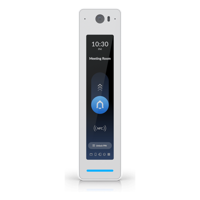 Lector de Acceso IP / 2 Megapixel / NFC / PIN / Reconocimiento Facial / PoE / Intercomunicador Bidireccional / IP55 / Pantalla Táctil 4.7″