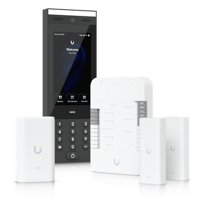 Kit de Control de Acceso Vehicular / Gate Hub / Intercomunicador G3 / PoE++ 55W / Pantalla Táctil 7′ 1000 Nits / IP65 / NFC y PIN