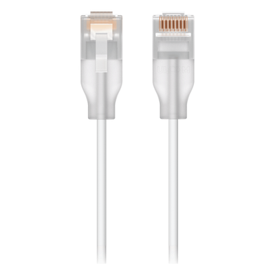 Patchcord Cat 6 / 10 GbE / PoE+++ / 2 m (6.56 ft) / Conector RJ45 Translúcido / Interior