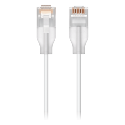 Patchcord Cat 6 / 10 GbE / PoE+++ / 5 m (16.4 ft) / Etherlighting / RJ45 Translúcido / Interior