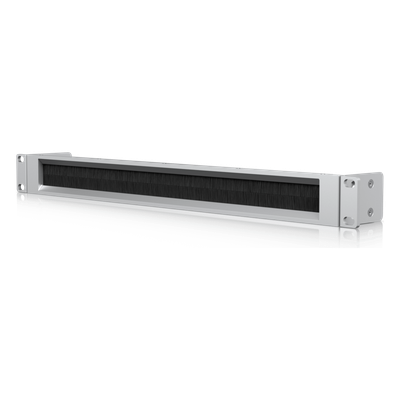 Panel de Cepillo para Rack / 1U / 19 Pulgadas / Aluminio y Acero SPCC / Abertura 400 × 24 mm (15.75 × 0.94′)
