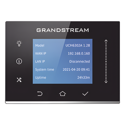 IP-PBX / 500 Usuarios / 75 Llamadas Simultáneas / 2 FXO + 2 FXS / 3 Puertos Gigabit PoE+ / On-Premise y Cloud