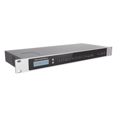 Conmutador IP-PBX / 3000 Usuarios / 450 Llamadas Simultáneas / 8 FXO / 8 FXS / Comunicaciones Unificadas Híbrida