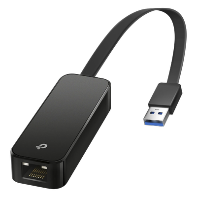 Adaptador de red / USB 3.0 a RJ45 / Gigabit Ethernet 10/100/1000Mbps / Cable plegable / 2.8 x 1.0 x 0.6 in