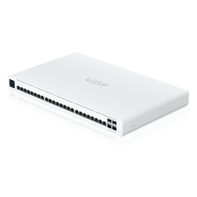 Switch Administrable PoE / 24 Puertos GbE / 4 SFP+ 10G / PoE Pasivo 27 V 220 W / Pantalla Táctil 1.3″