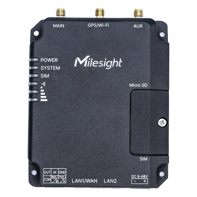 Router Industrial 4G LTE / Wi-Fi 802.11b/g/n / Dual SIM Failover / 2 Puertos Fast Ethernet / RS232+RS485 / -40°C a 70°C / VPN Multi-Protocolo