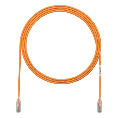 Cable de Parcheo UTP / Cat6 / 28AWG / 0.30 m (1 ft) / Diámetro Reducido 3.8 mm / LSZH / PoE++ / 250 MHz