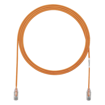 Cable de Parcheo Cat6 / UTP 28AWG / 1.52 m (5 pies) / LSZH-CM / Naranja