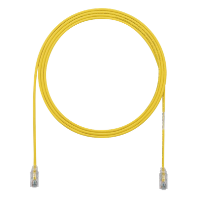 Cable de Parcheo UTP / Cat6 / 28 AWG / 1.52 m (5 ft) / Alta Densidad / Amarillo